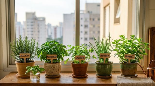 Como ter Horta em Apartamento